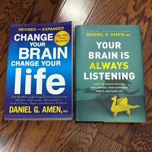 Change Your Brain Book‎ Set by Daniel G. Amen NEW